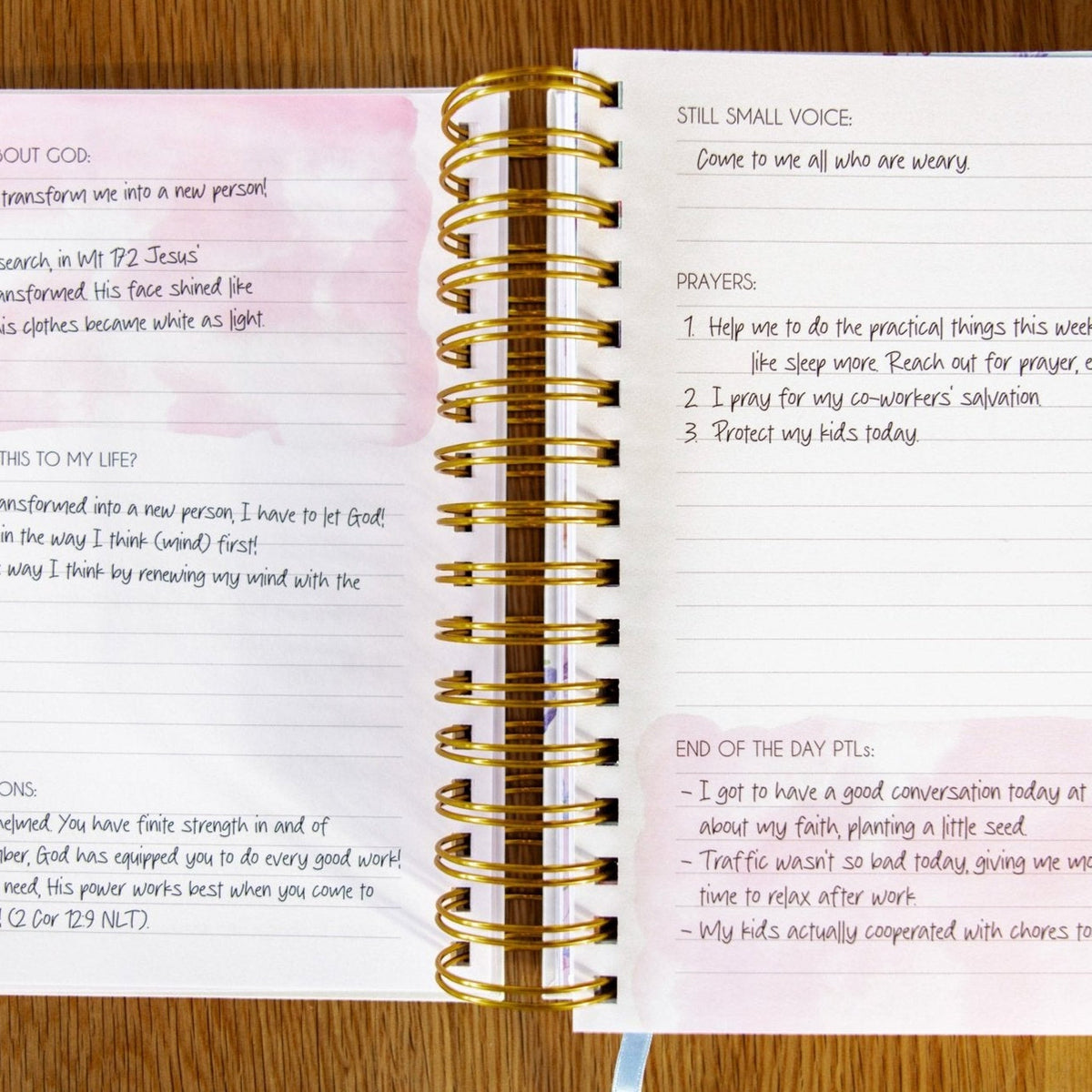 Be Transformed - By The Renewing of Your Mind Journal - Paper & Purpose