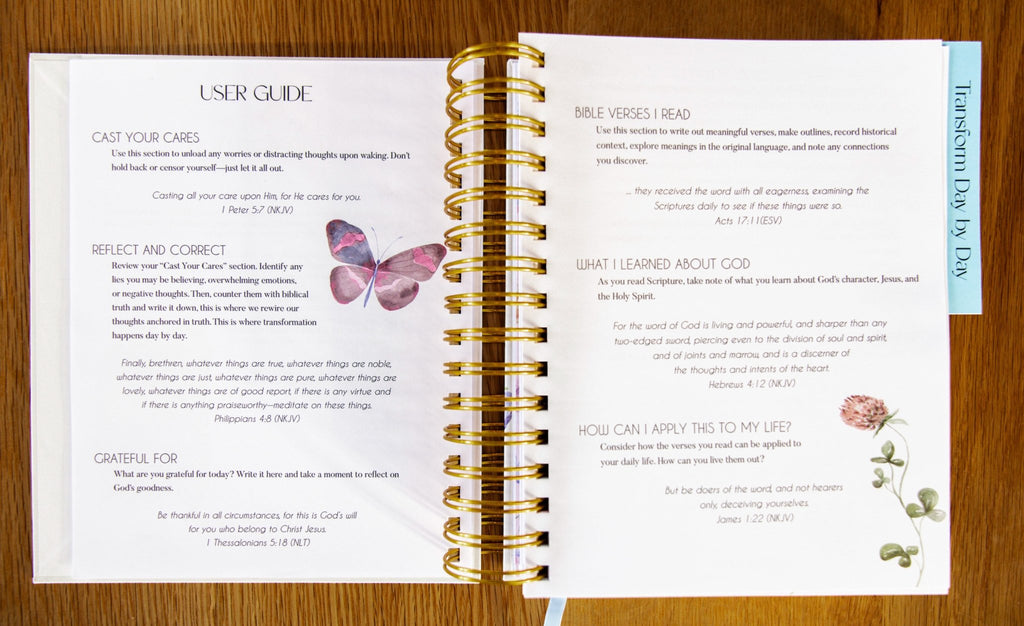 Be Transformed - By The Renewing of Your Mind Journal - Paper & Purpose